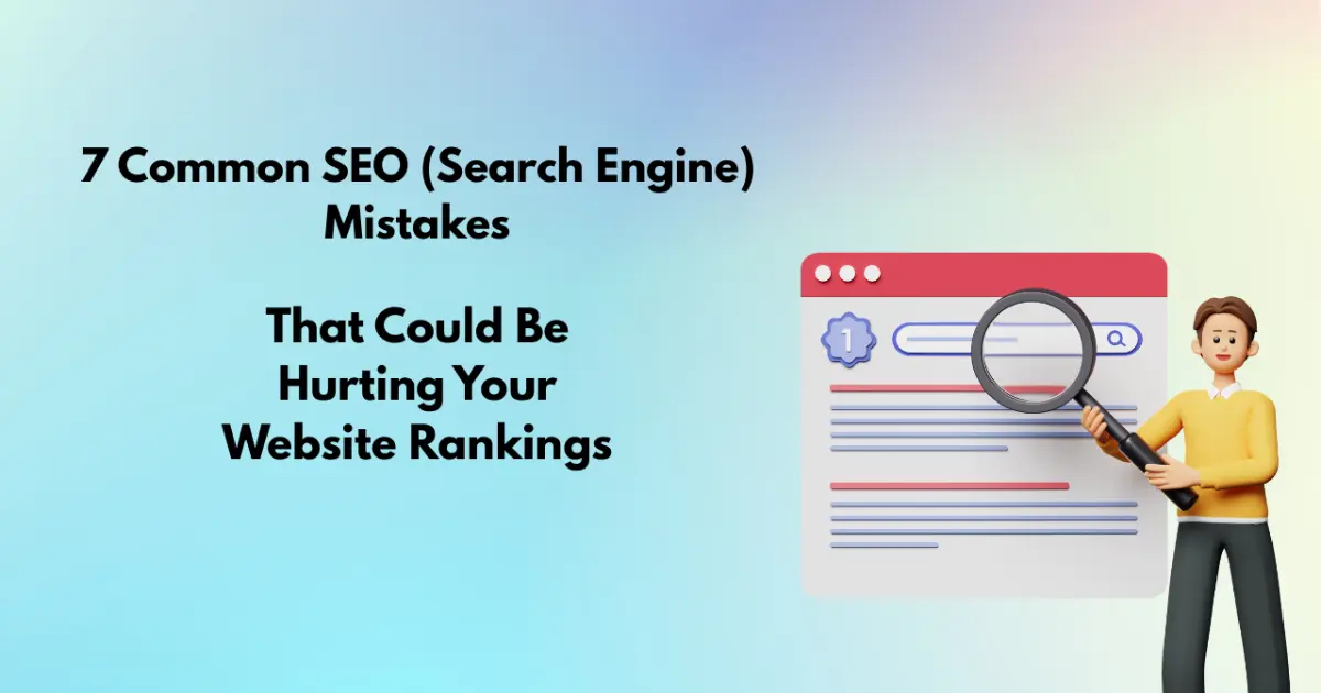 Common SEO Mistakes Common SEO Mistakes